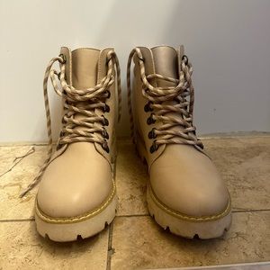 Vici Combat Boot - Blush - Size 7